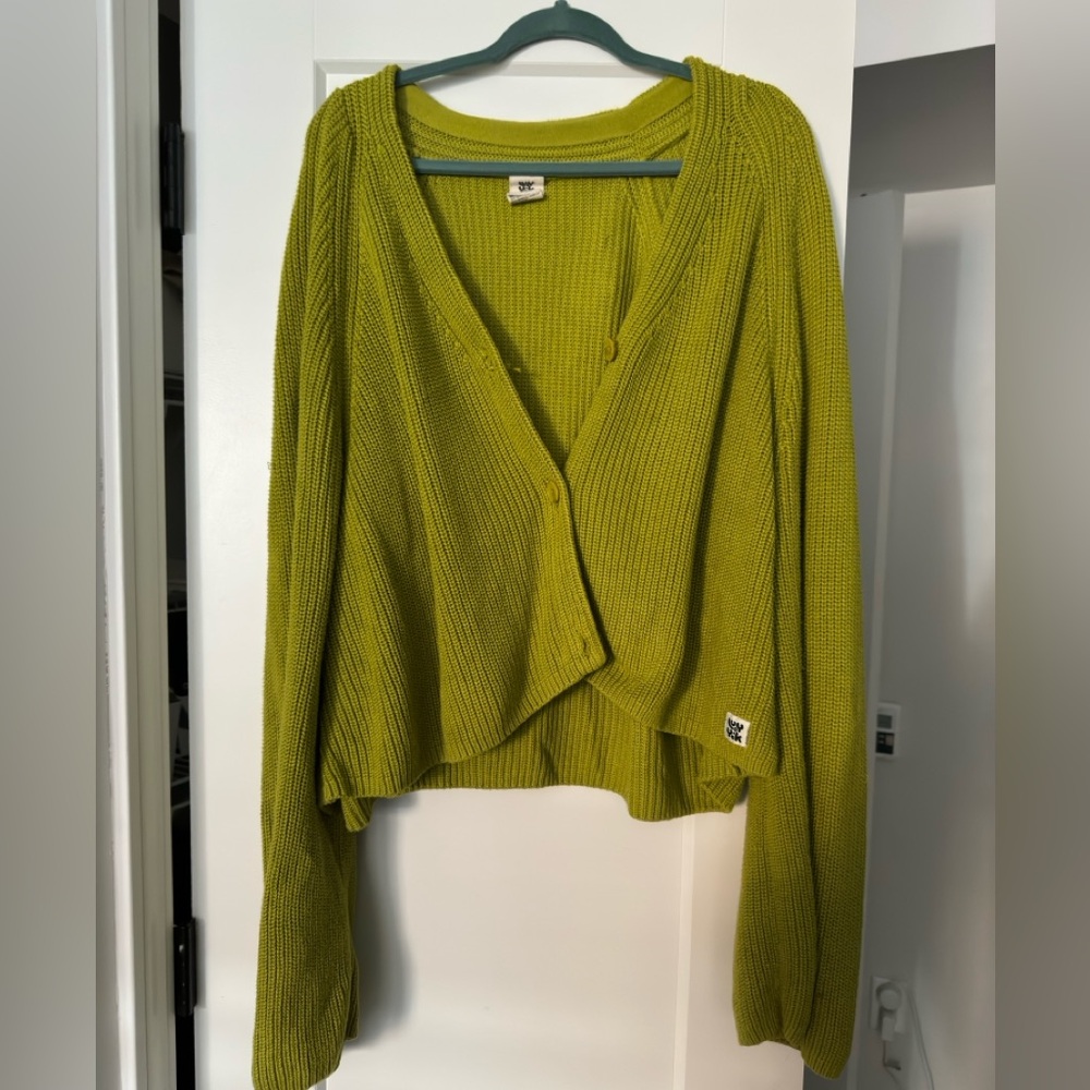 Lucy & Yak Robyn Cardigan in Green